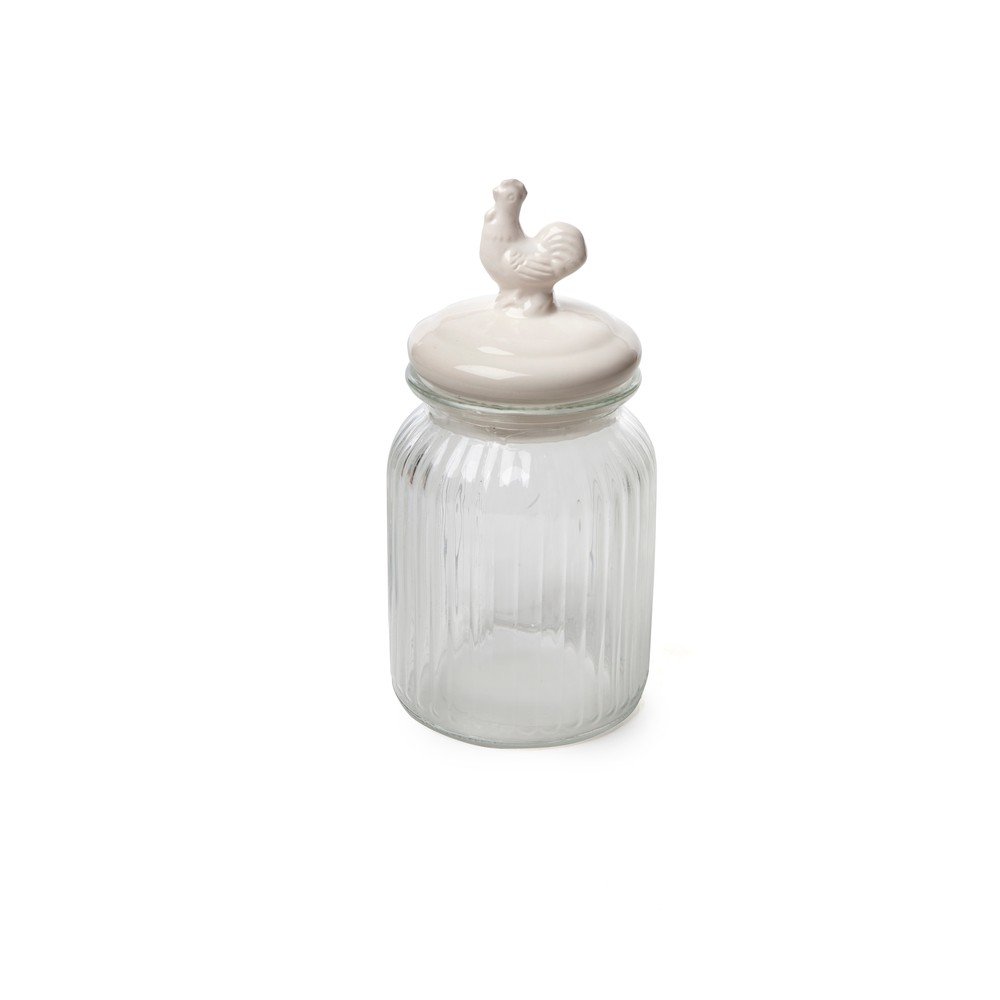 Skleněná dóza Sabichi Cockerel, 600 ml v:689898