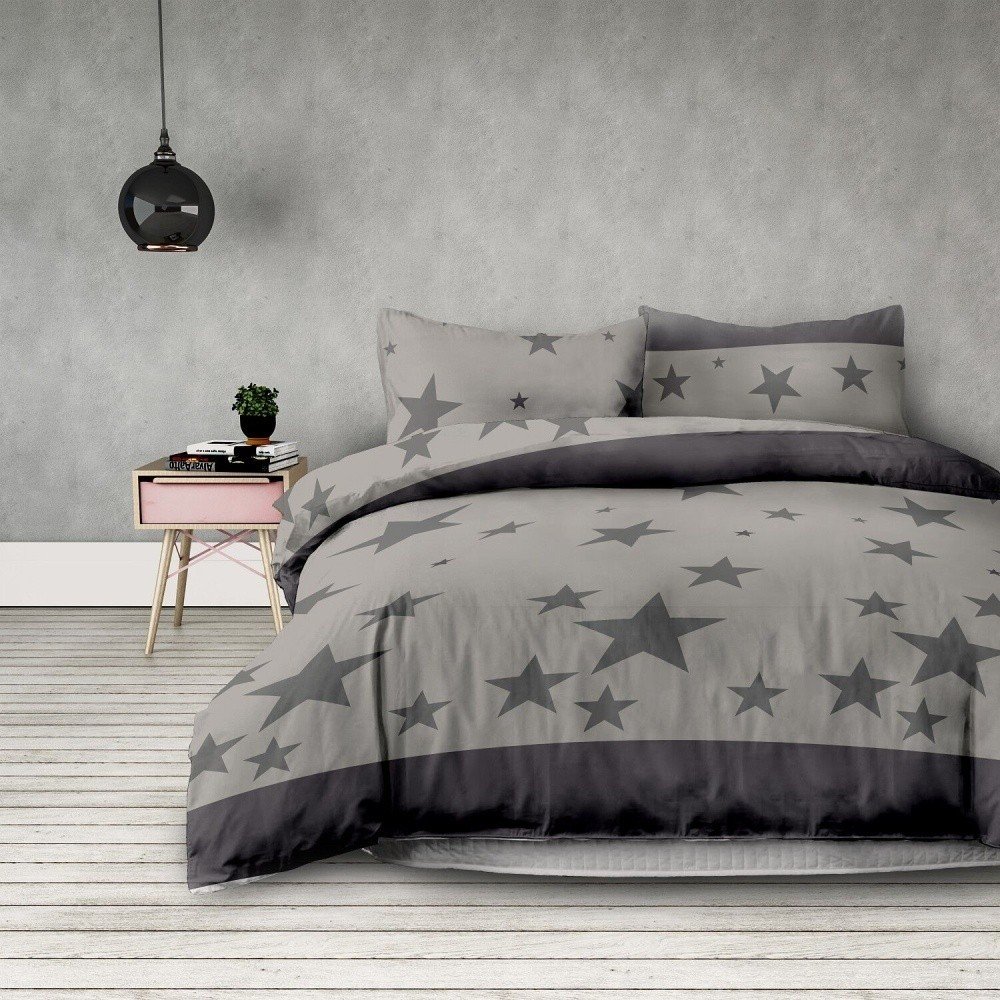 Sada povlaku na peřinu a dvou povlaků na polštář z mikrovlákna AmeliaHome Stardust, 260 x 220 cm v:1190316