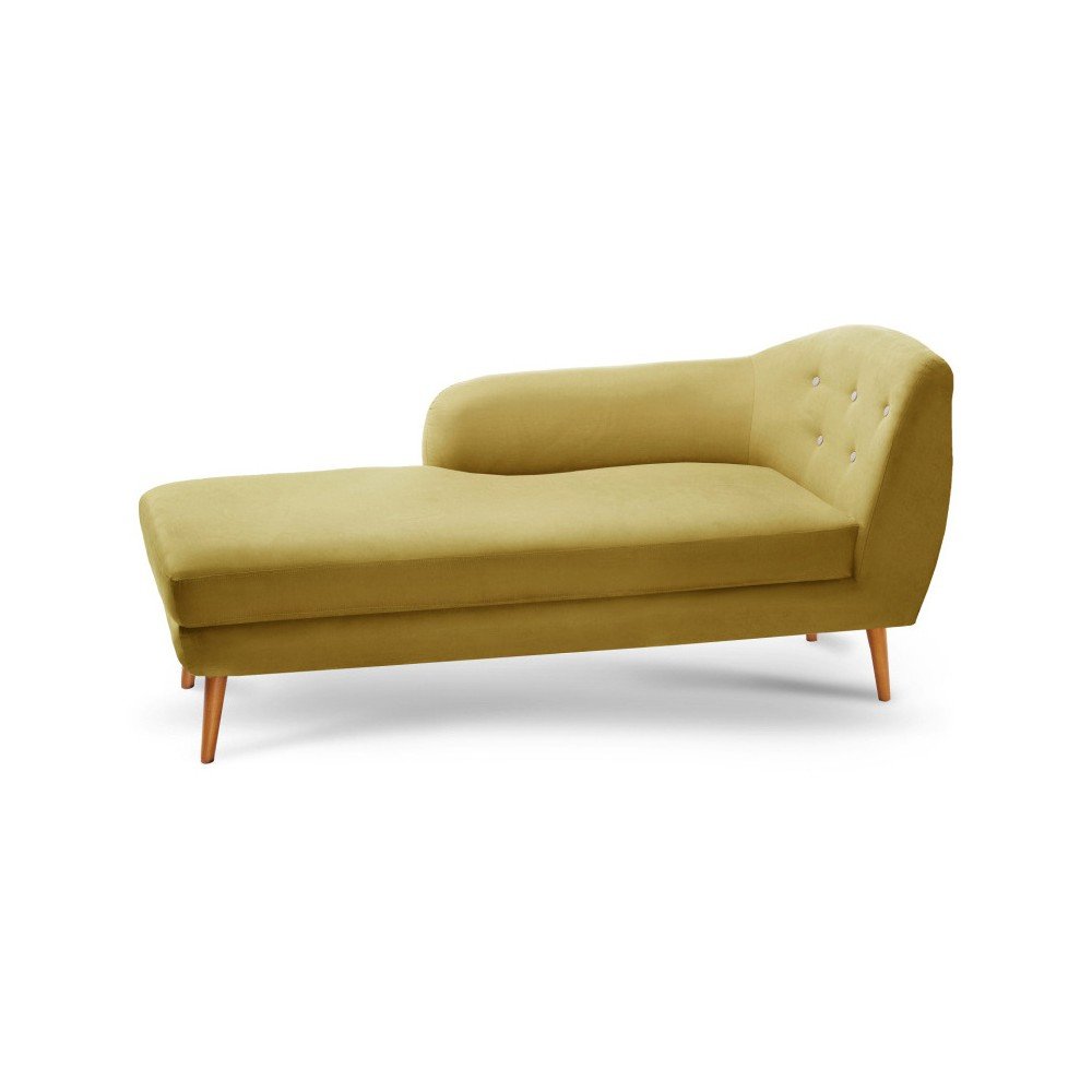 Žlutá lenoška Scandi by Stella Cadente Maison Constellation, levý roh v:1068688