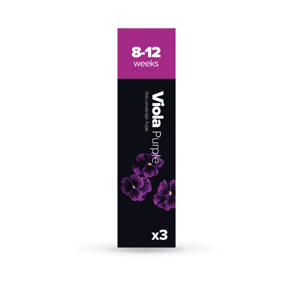 Sada 3 kapslí se semínky květiny Plantui Viola Purple v:832284