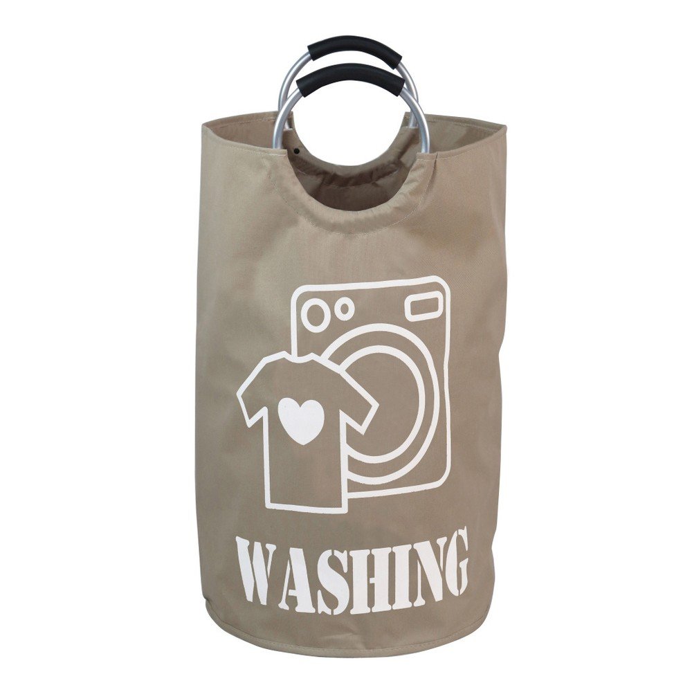 Krémový koš na prádlo Tomasucci Washing v:780766