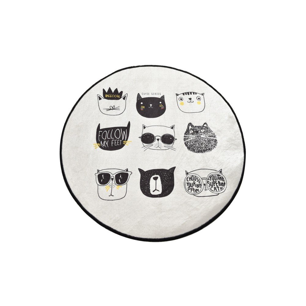 Koupelnová předložka Homefesto Cutie, ⌀ 100 cm v:1265284