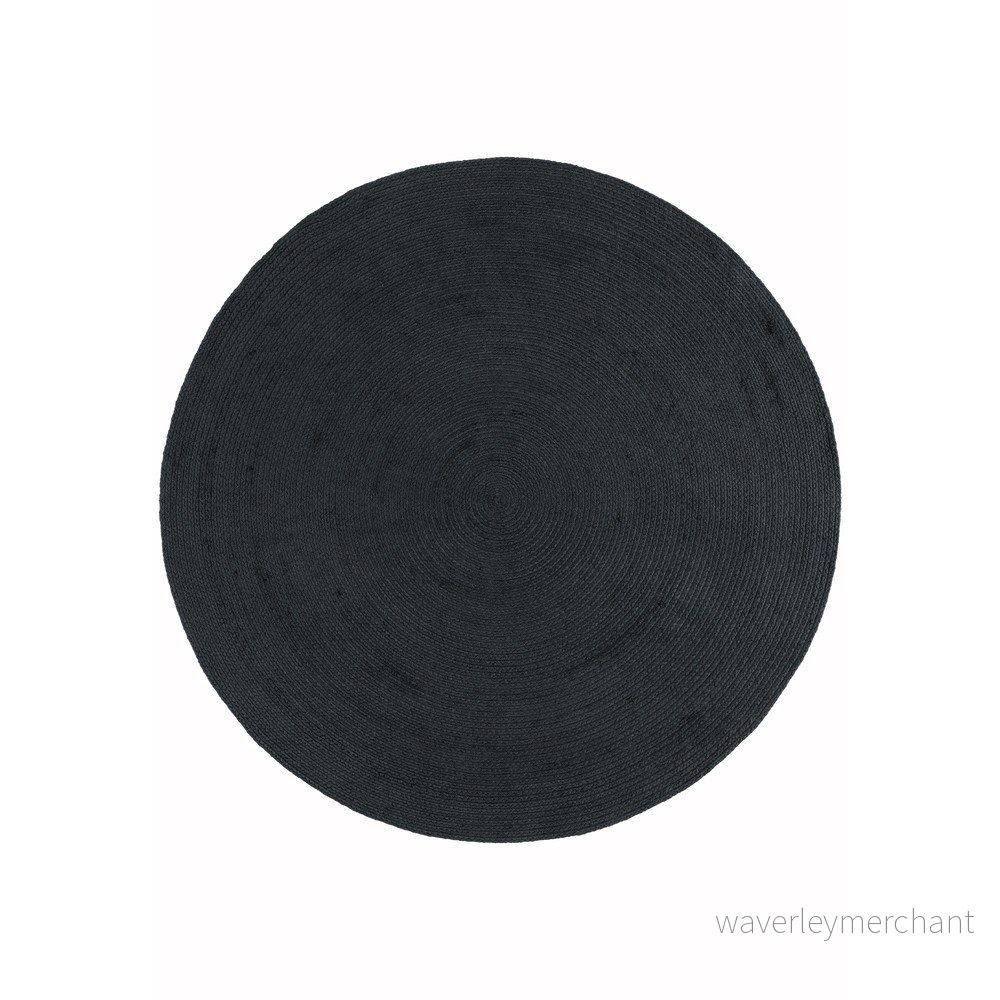 Černý koberec Asiatic Carpets Nico, ø 200 cm v:1395711