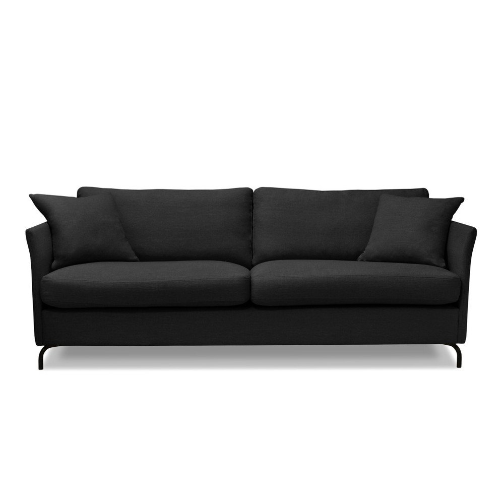 Tmavě šedá trojmístná pohovka Windsor & Co. Sofas Saturne v:762596