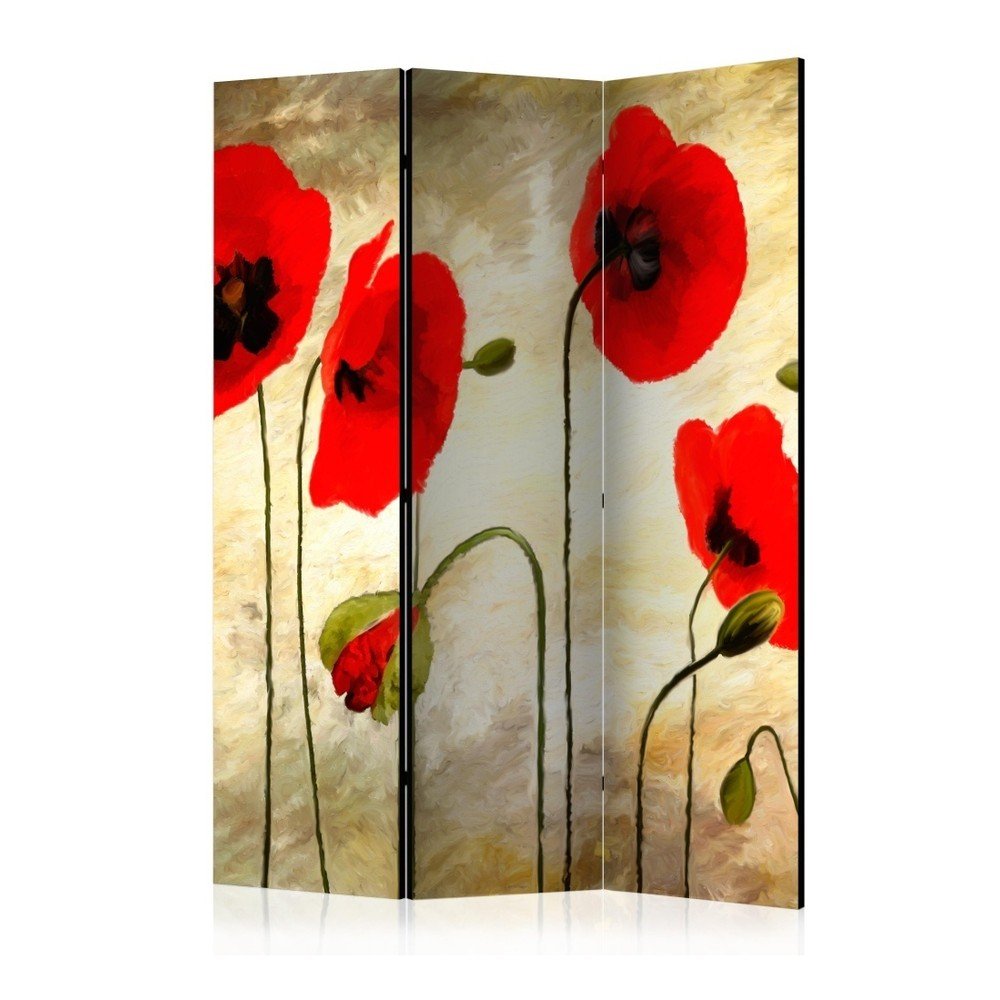 Paraván Artgeist Field of Poppies, 135 x 172 cm v:1050596