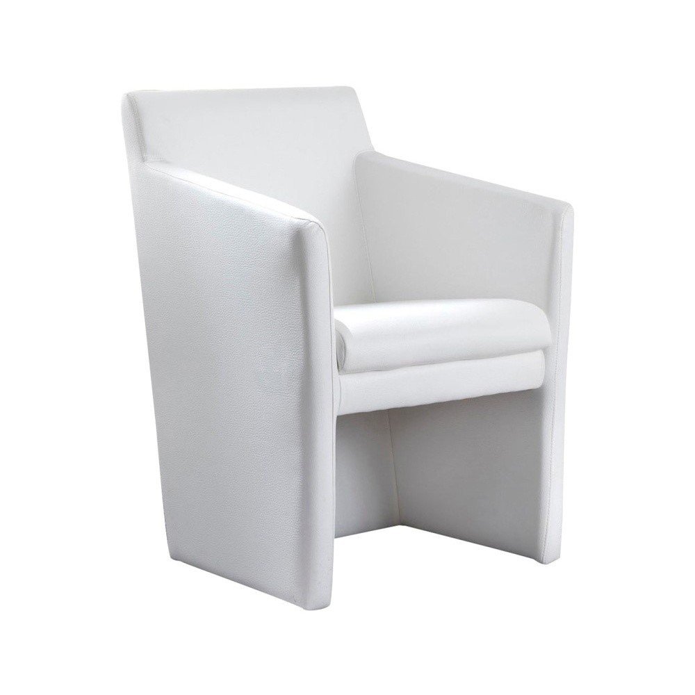 Bílé křeslo Design Twist Taza v:1011834