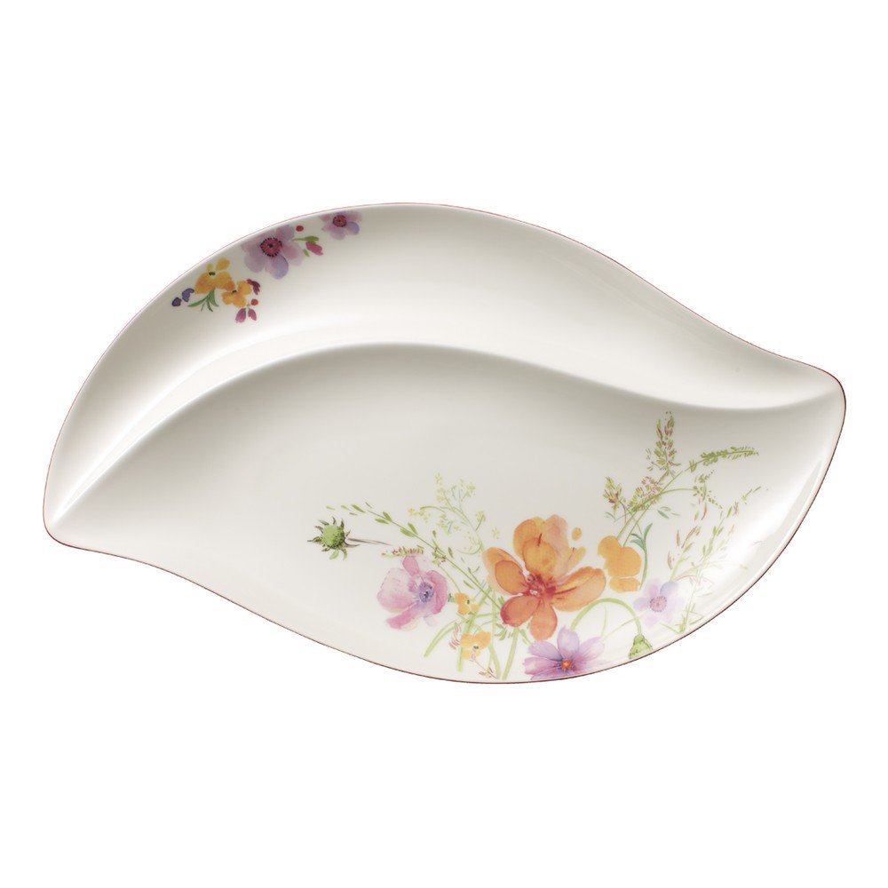 Porcelánový servírovací talíř s motivem květin Villeroy & Boch Mariefleur Serve, 50 x 30 cm v:1327564