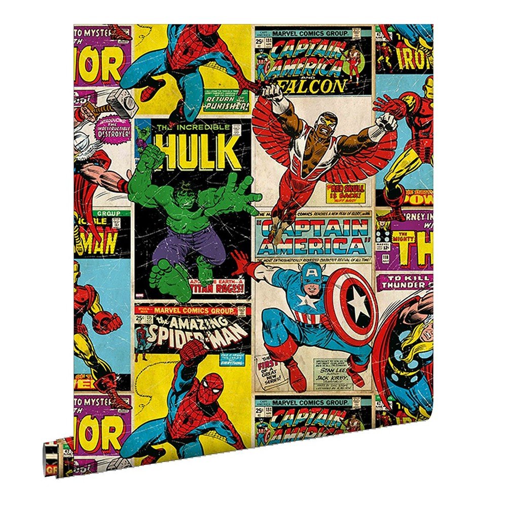 Papírová tapeta v roli Series Marvel, 10,05 m v:856580