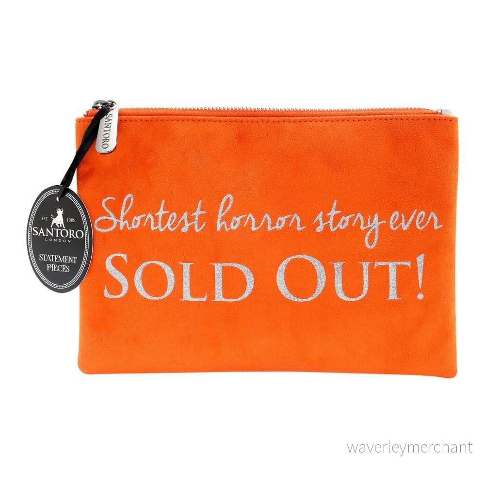 Oranžové dámské psaníčko Statement Pieces Sold Out, 24 x 17 cm v:1165610