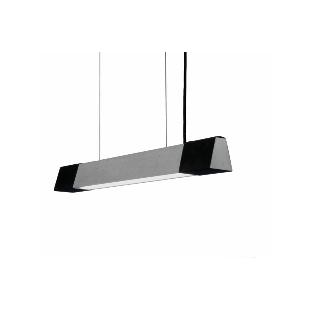Betonové zářivkové svítidlo od Jakuba Velínského No. 3, délka 64 cm v:963468