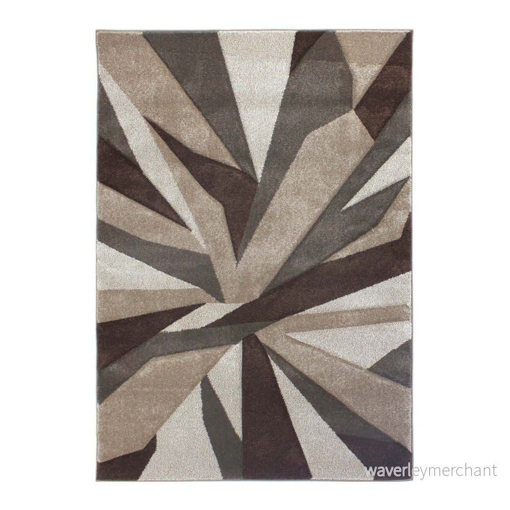 Béžovohnědý koberec Flair Rugs Shatter Beige Brown, 160 x 230 cm v:1002670