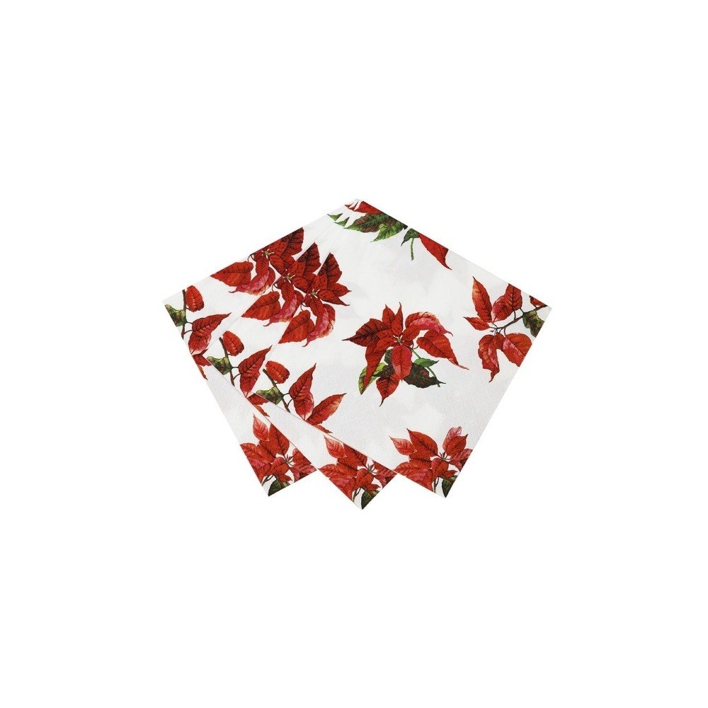 Sada 20 vánočních ubrousků Talking Tables Botanical v:899388