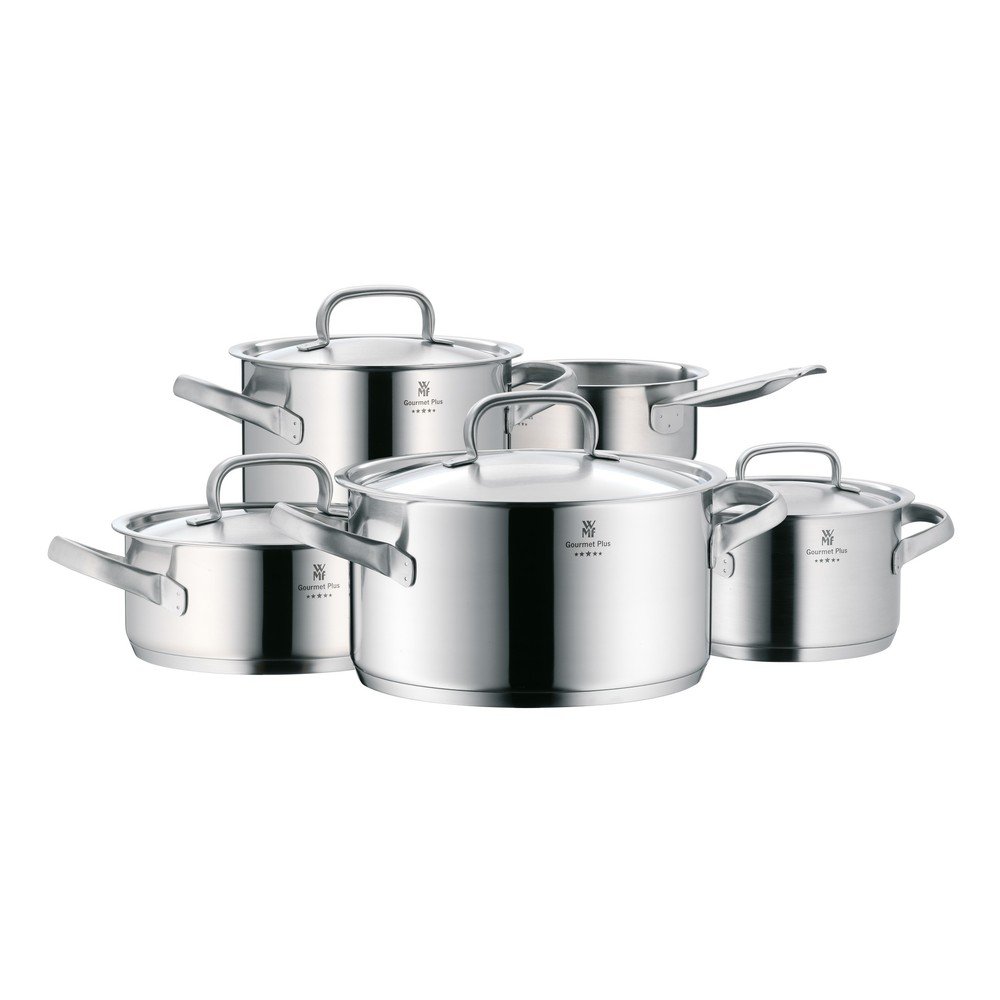 Sada 5 nerezových hrnců s poklicemi WMF Cromargan® Gourmet Plus v:1256744