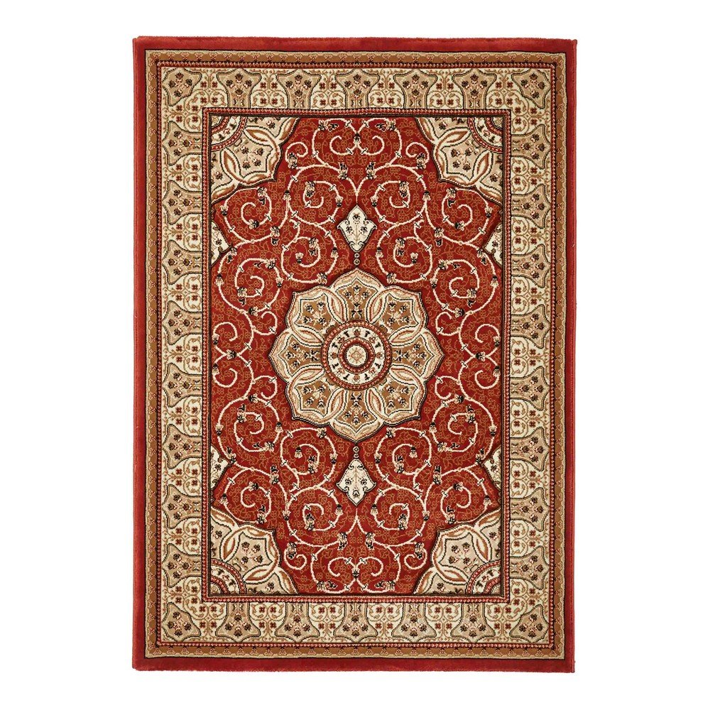 Cihlově červený koberec Think Rugs Heritage, 140 x 80 cm v:1061916