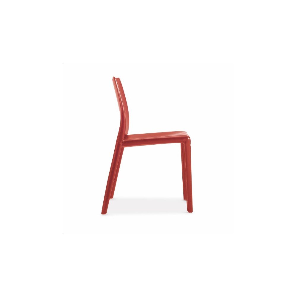 Červená jídelní židle ITF Design Mama v:756706