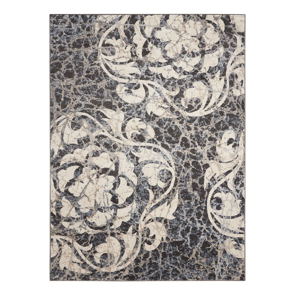 Koberec Nourison Maxell Ivory Blue Charcoal, 221 x 160 cm v:984602