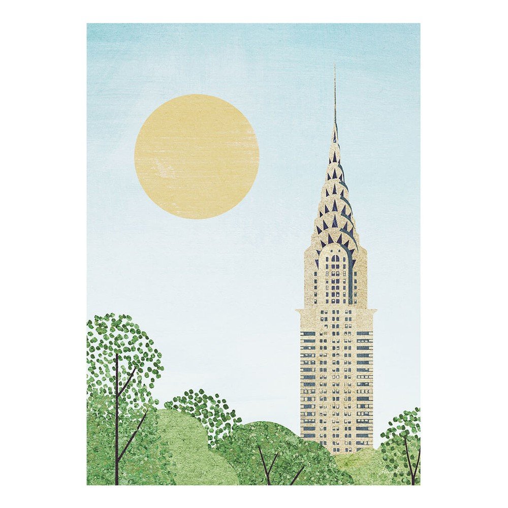 Plakát 30x40 cm Chrysler Building v:1466650