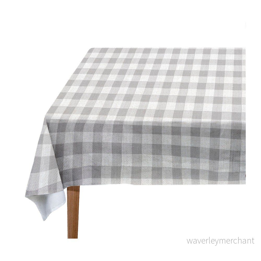 Ubrus Really Nice Things Grey Vichy, 140 x 140 cm v:1339693