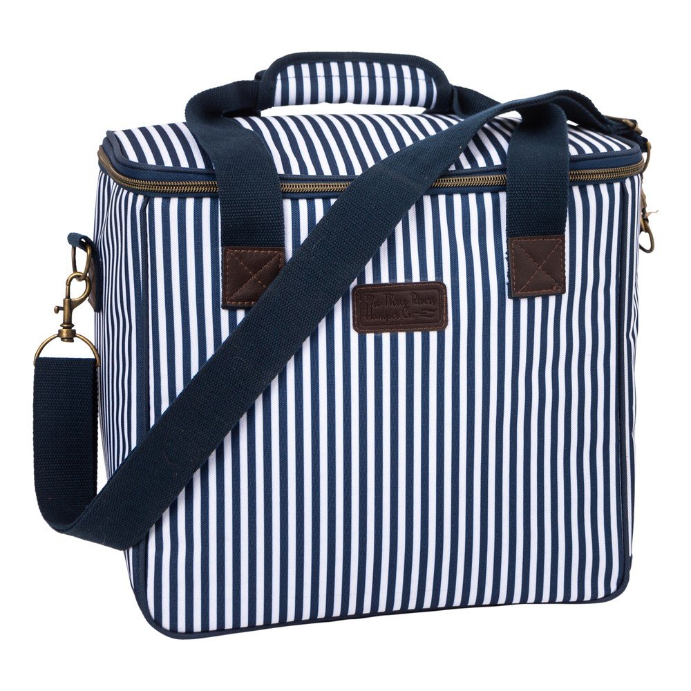 Černo-bílá termotaška na jídlo Navigate Cool, 20 l v:1374307