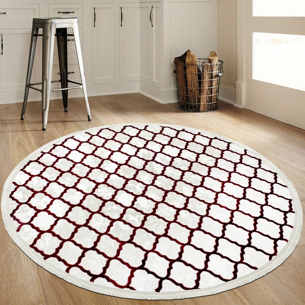 Koberec Gritto Rojo, ⌀ 150 cm v:1238746