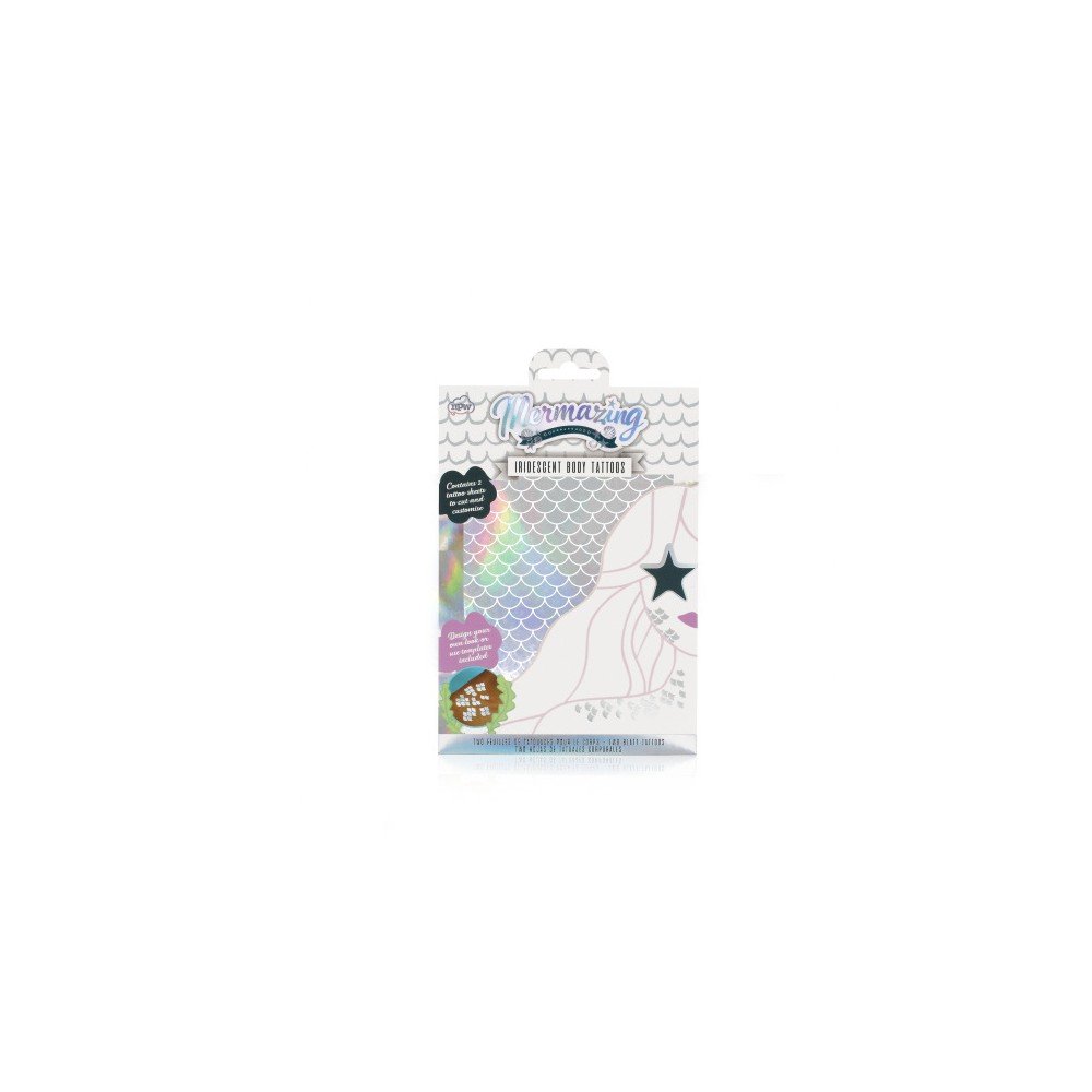 Sada metalických nalepovacích tetování npw™ Mermaid Scale Metallic Tattoos v:983298