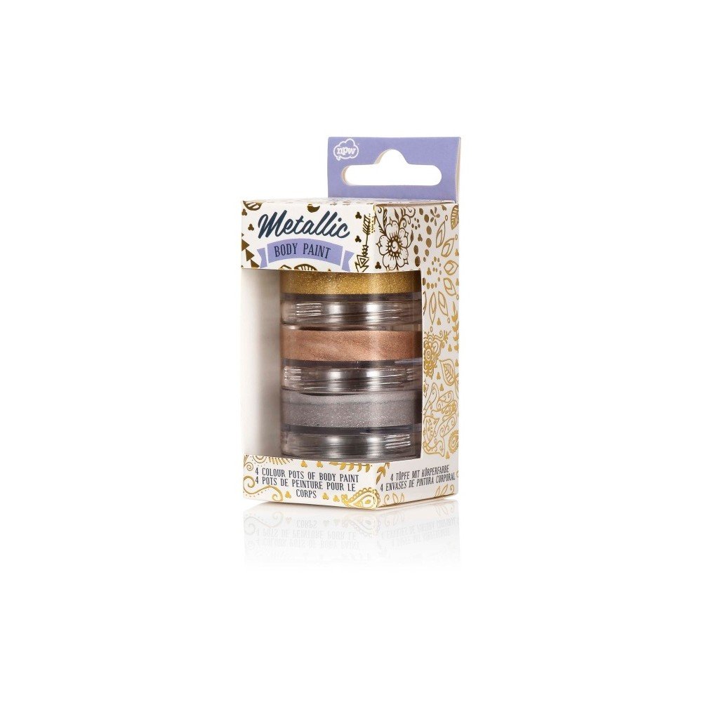 Sada 3 metalických barev na tělo npw™ Metallic Body Paint v:983276