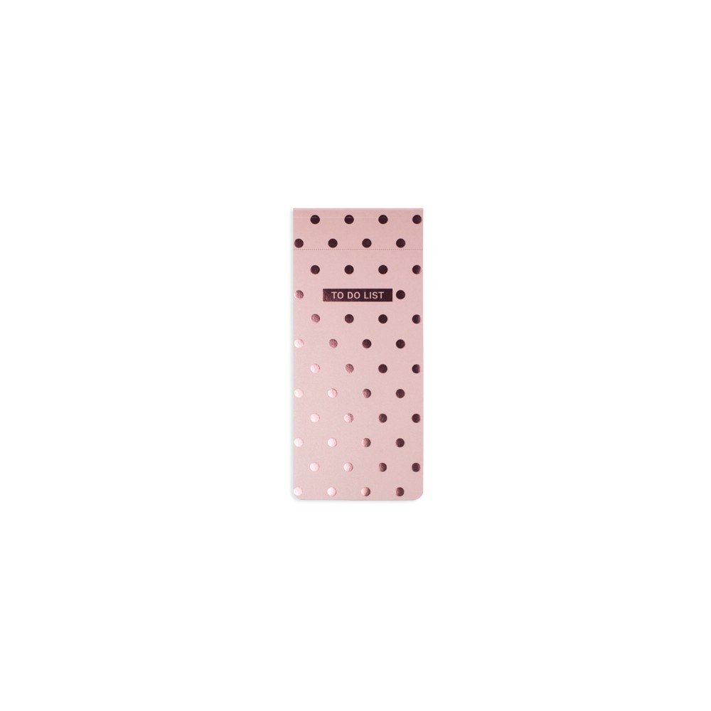 Poznámkový bloček s magnetem GO Stationery Blush To Do v:863810