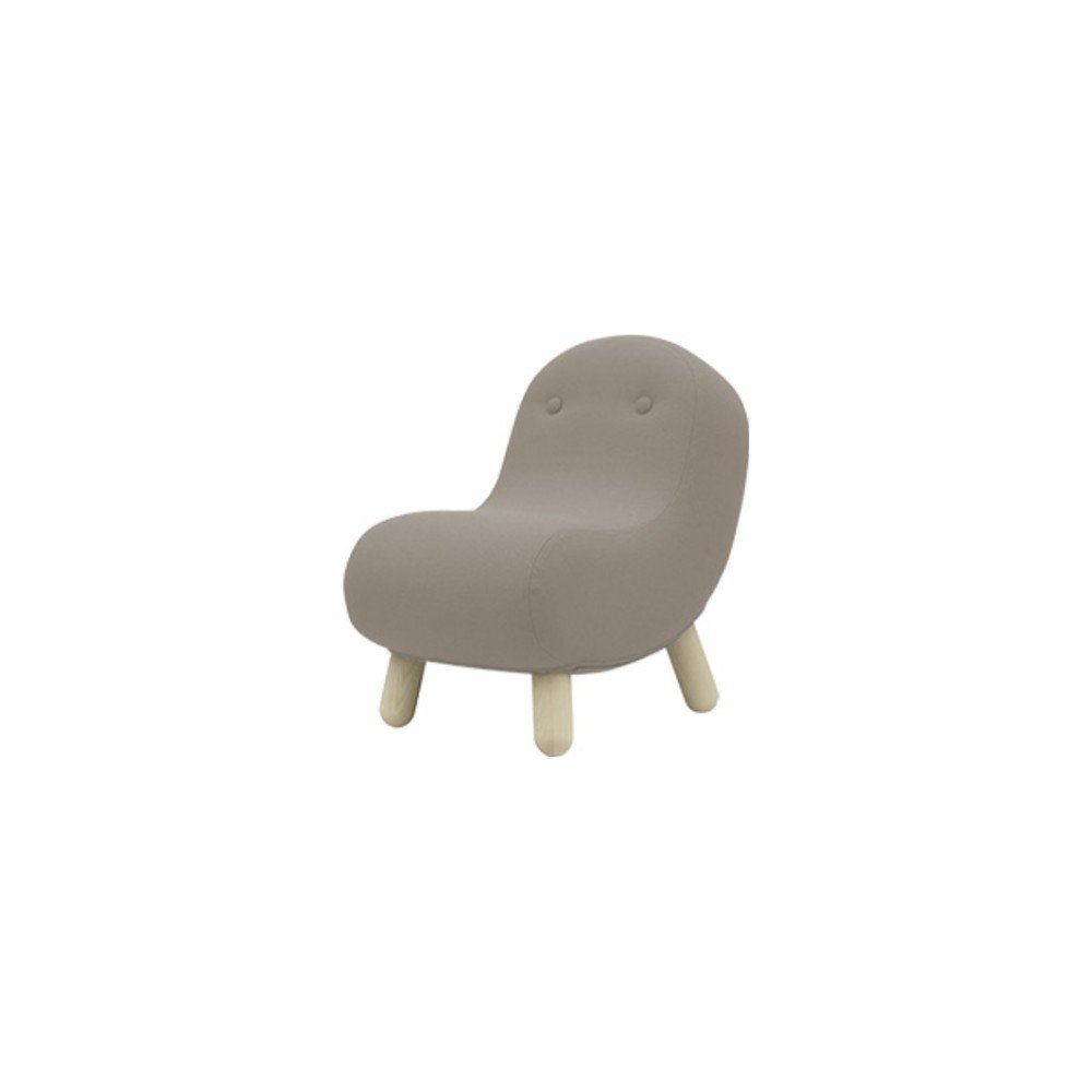 Šedobéžové křeslo Softline Bob Valencia Sand v:1194760