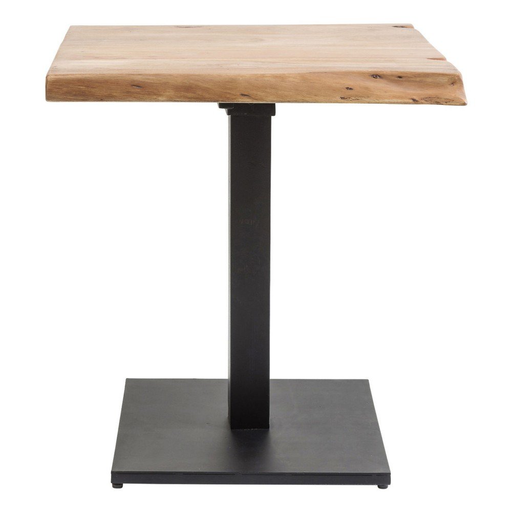 Příruční stolek s deskou z akáciového dřeva Kare Design Pure, 70 x 70 cm v:890738