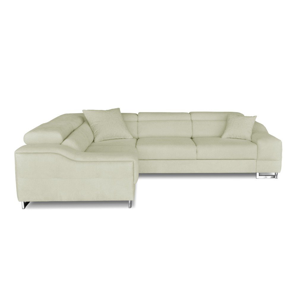 Krémová rohová rozkládací pohovka Windsor & Co. Sofas Kappa, levý roh v:762780