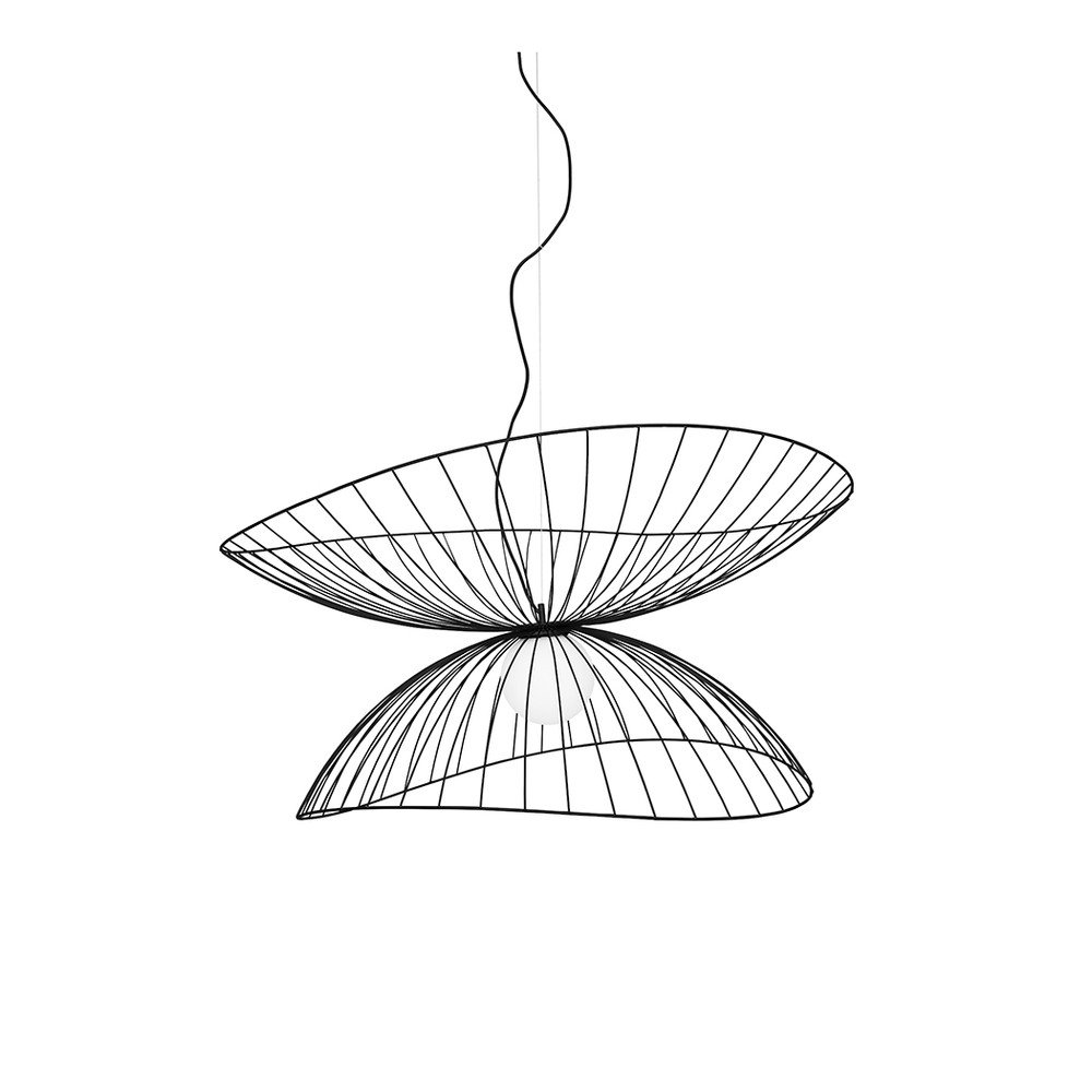 Černé závěsné svítidlo Globen Lighting Ray, ø 115 cm v:1215164