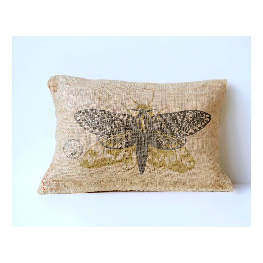 Povlak na polštář z juty Surdic Moth, 50 x 35 cm v:1079638