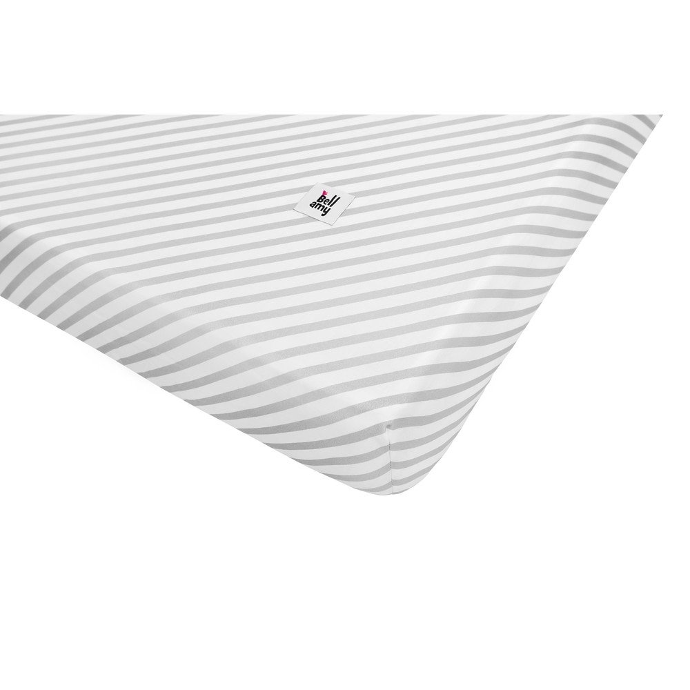 Dětské bavlněné prostěradlo BELLAMY Stripes, 60 x 120 cm v:1270074
