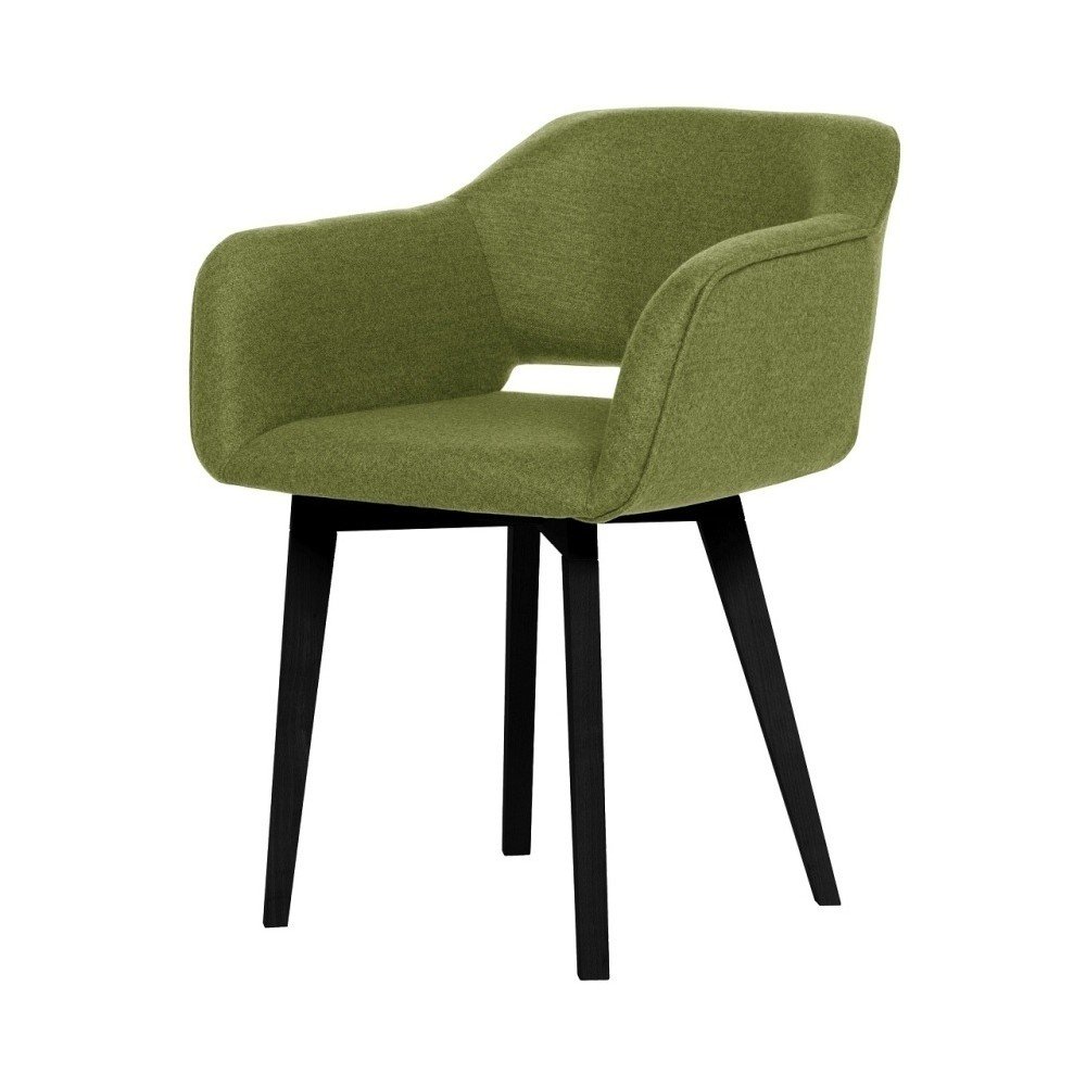 Zelená jídelní židle s černými nohami My Pop Design Oldenburg v:918074