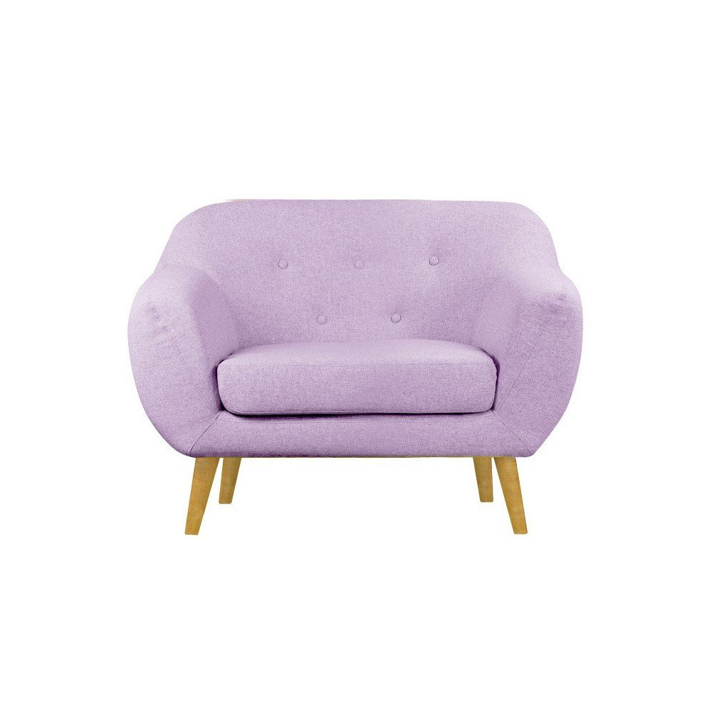 Růžové křeslo Helga Interiors Oslo v:869696
