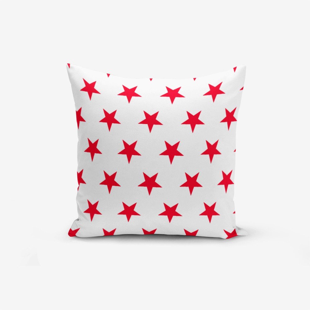 Povlak na polštář s příměsí bavlny Minimalist Cushion Covers Red Star Modern, 45 x 45 cm v:1166660