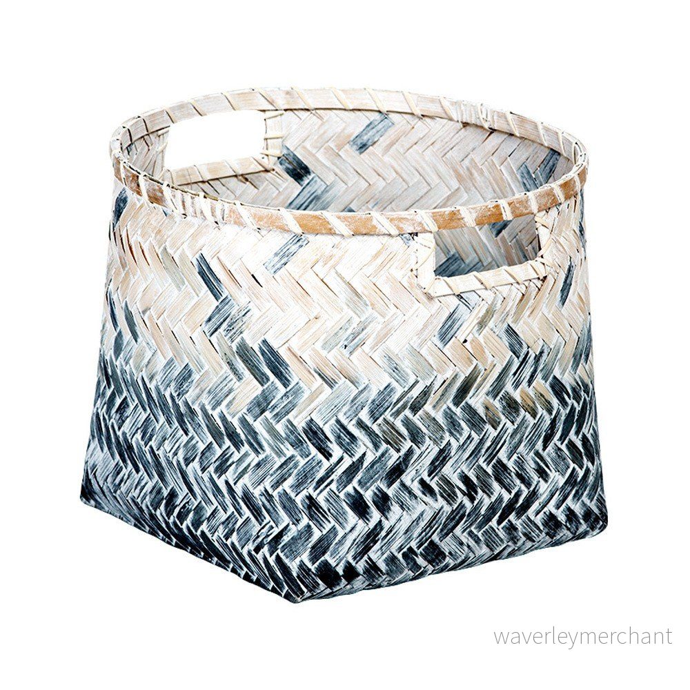 Bambusový košík a’miou home Graddual, ⌀ 22 cm v:800504