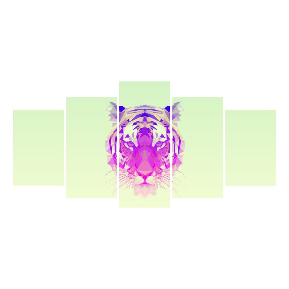 Vícedílný obraz La Maison Des Couleurs Tiger v:809416