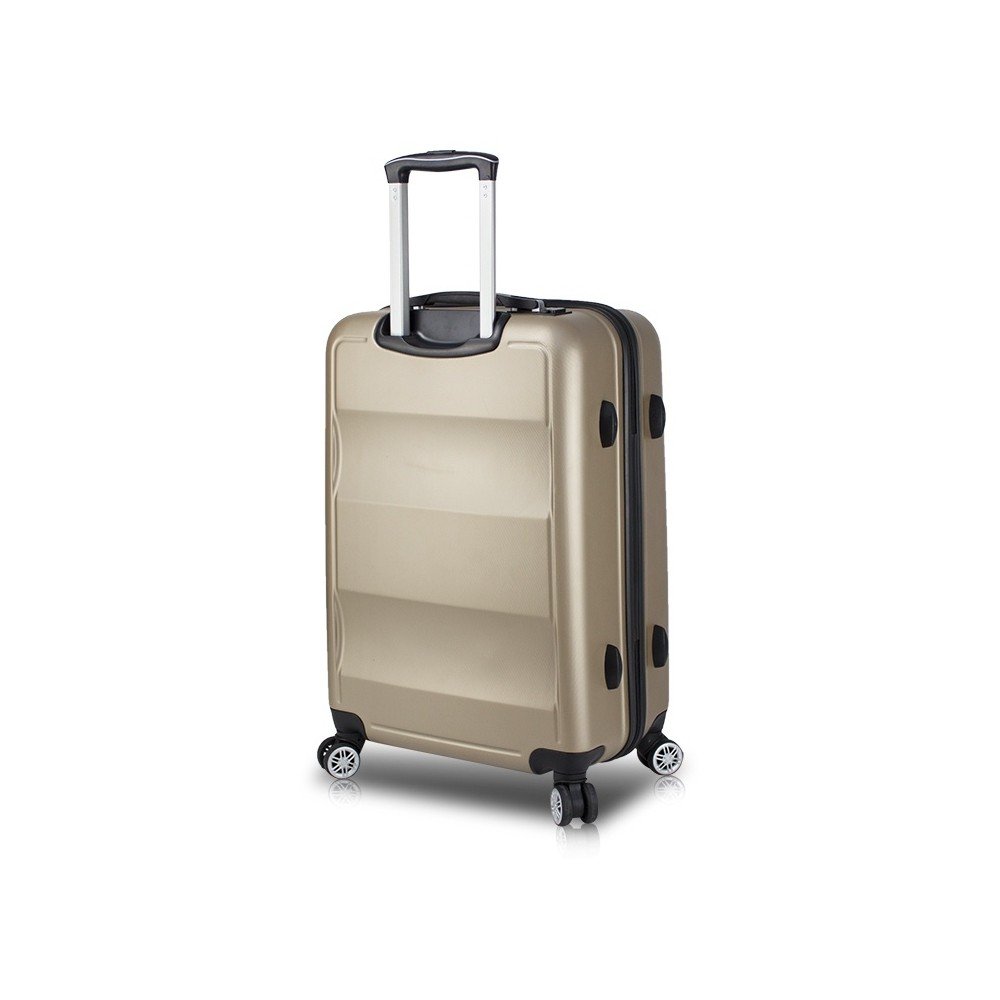 Cestovní kufr na kolečkách s USB portem ve zlaté barvě My Valice COLORS LASSO Pilot Suitcase v:1219982