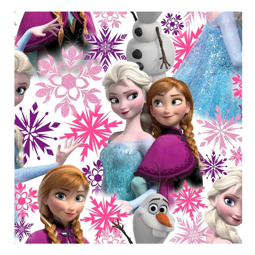 Papírová tapeta v roli Elsa and Anna Frozen, 10,05 m v:856464
