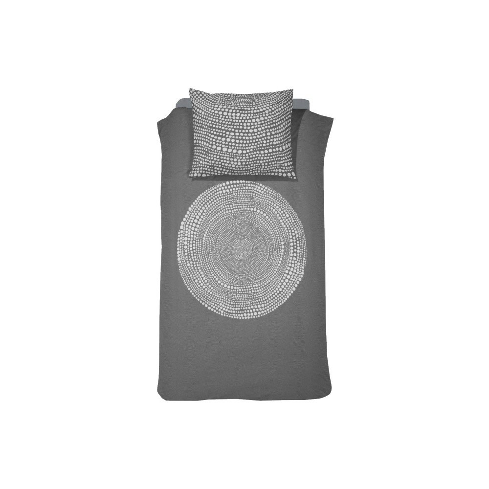 Bavlněné povlečení na jednolůžko Damai Totem Anthracite, 200 x 140 cm v:844442