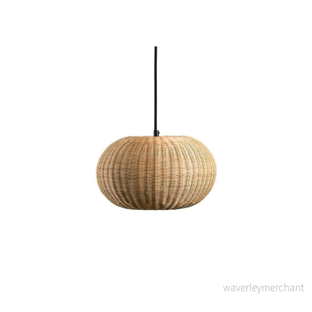 Ratanové závěsné svítidlo Villa Collection Vinka, ø 30 cm v:1428515
