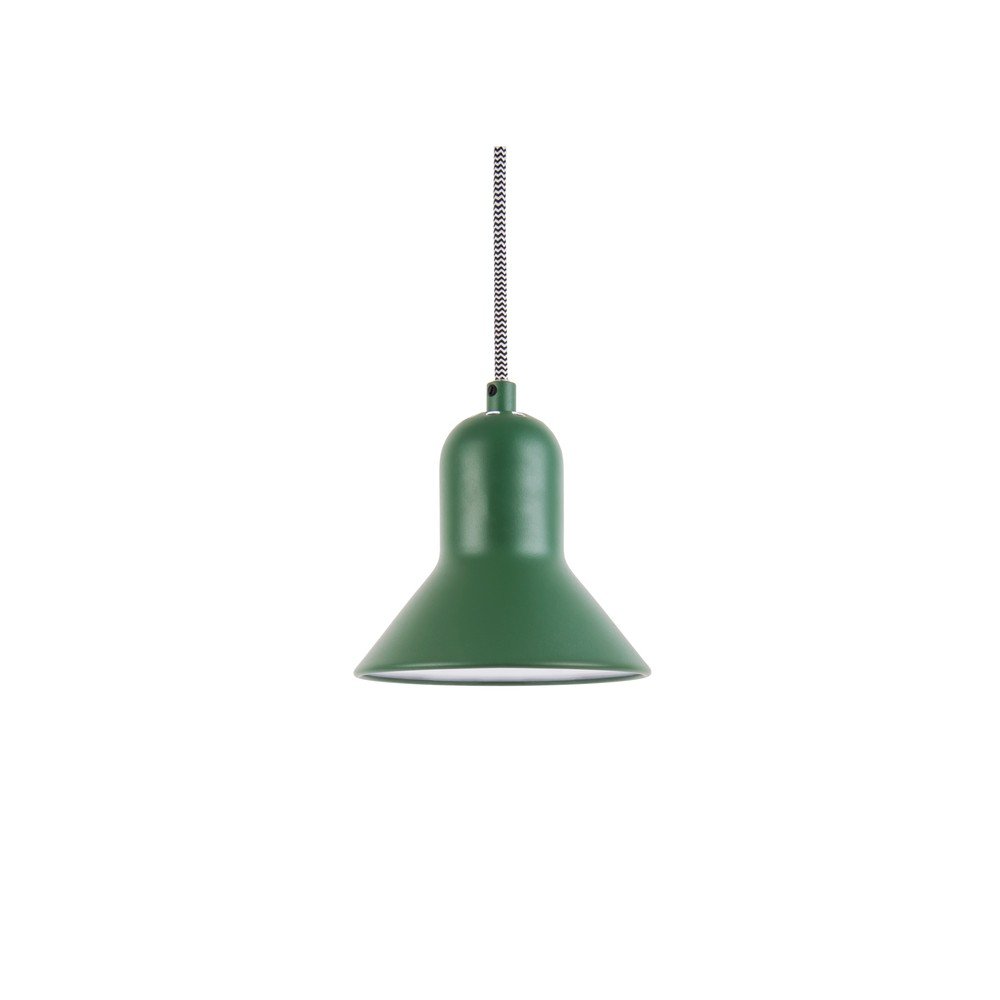 Zelené závěsné svítidlo Leitmotiv Slender, výška 14,5 cm v:1315462