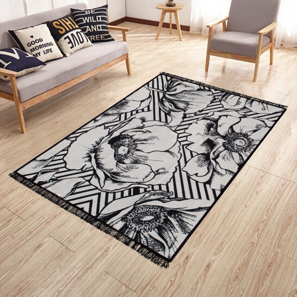 Oboustranný pratelný koberec Kate Louise Doube Sided Rug Blackrose, 140 x 215 cm v:1254840