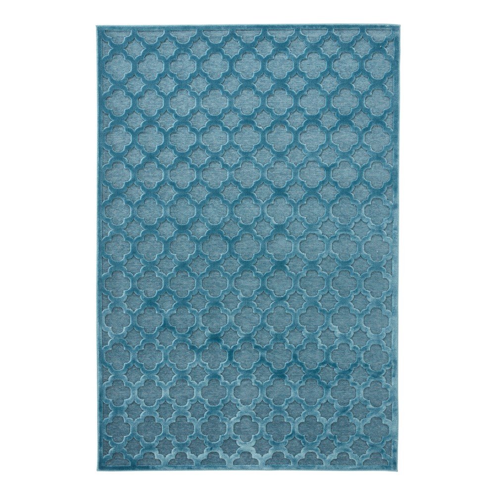 Modrý koberec z viskózy Mint Rugs Bryon, 200 x 300 cm v:1242386