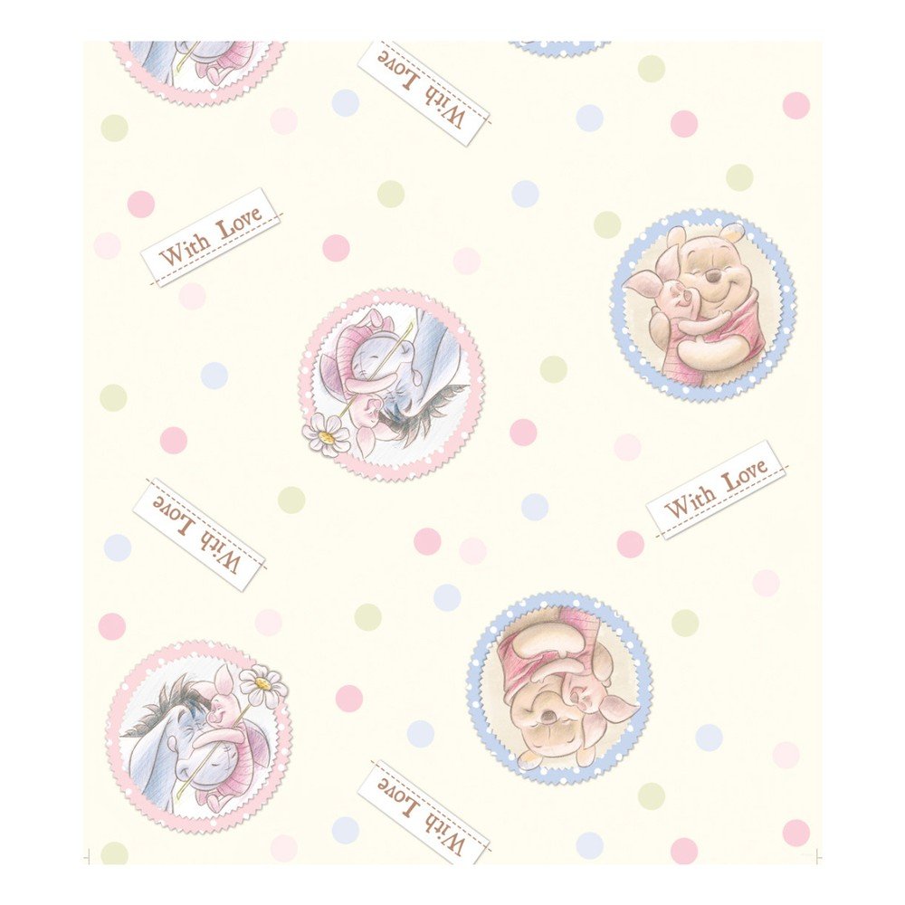 Vliesová tapeta AG Design Disney Medvídek Pú III, 10 m v:871588