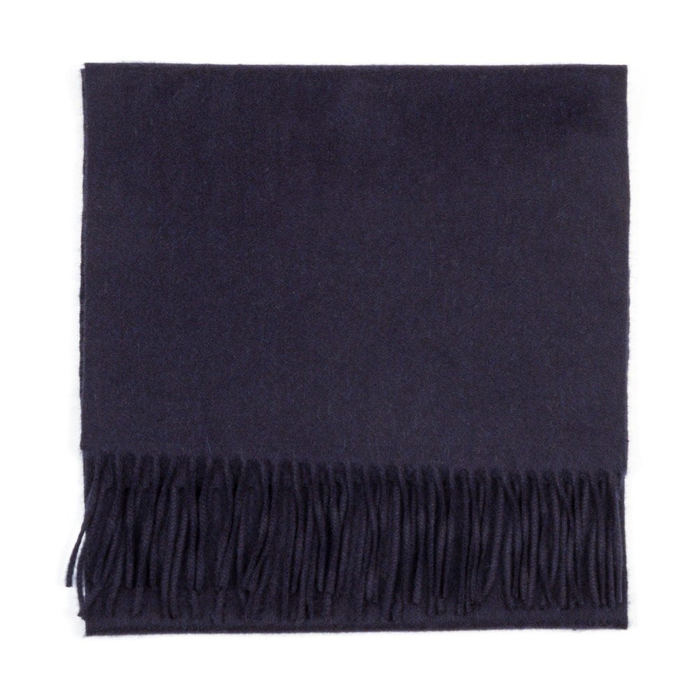 Tmavě modrá kašmírová šála Bel cashmere Dina, 180 x 30 cm v:972256