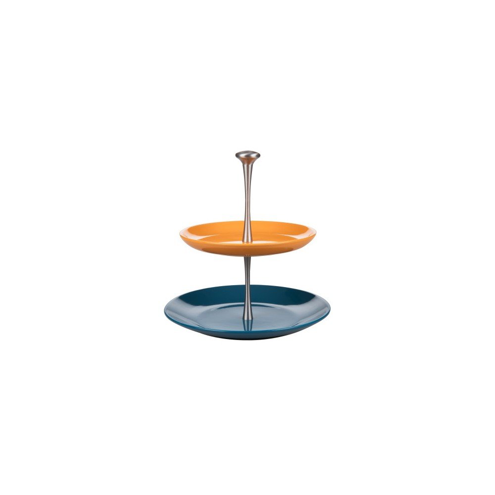 Modro-oranžový etažér Kaleidos Cake v:835538