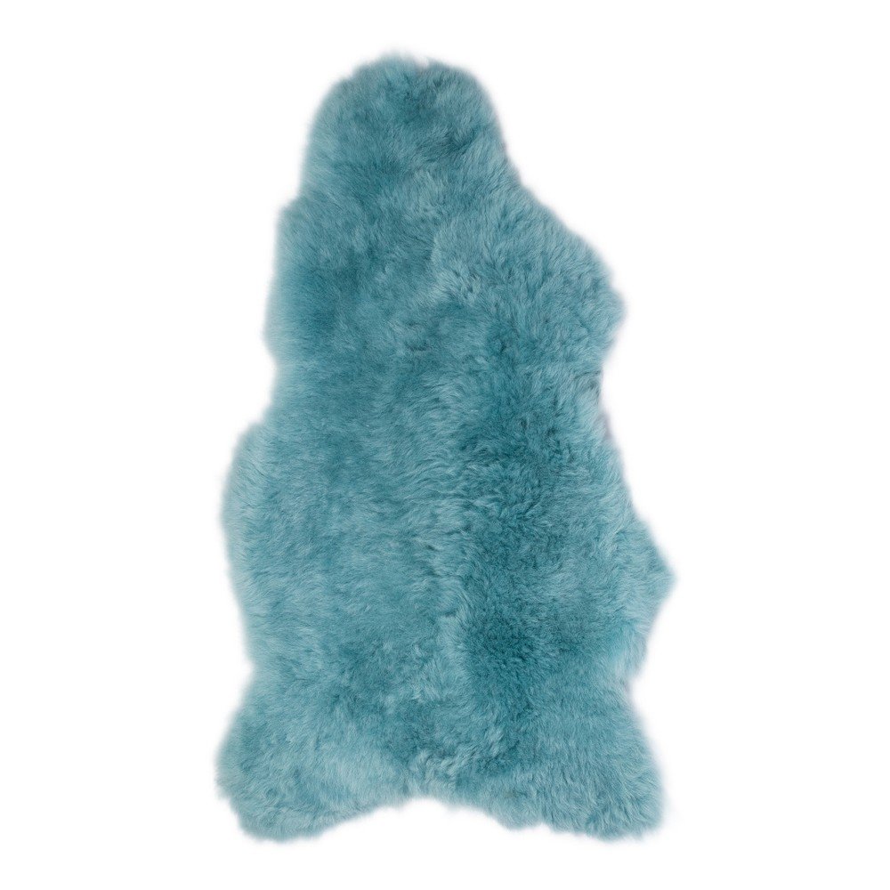 Světle modrá ovčí kožešina s krátkým chlupem Arctic Fur Lina, 90 x 60 cm v:764906