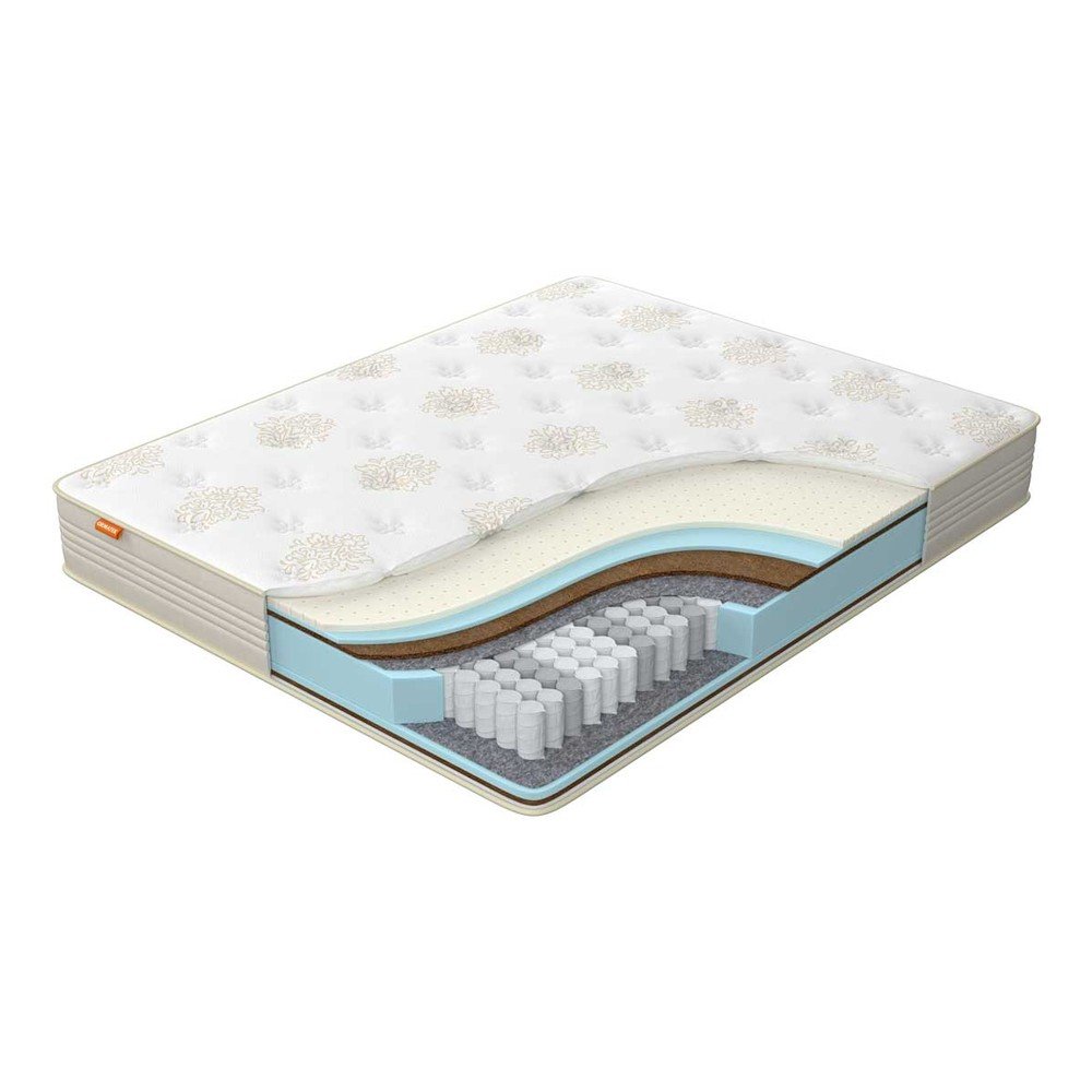Oboustranná matrace Comfort Duos Middle/Hard, 80 x 200 cm, výška 24 cm v:1342223